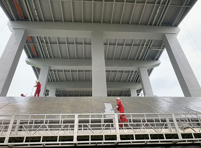 重庆市合阳嘉陵江（东渡）大桥抢险加固改造工程