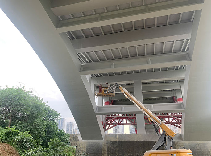 重庆市合阳嘉陵江（东渡）大桥抢险加固改造工程